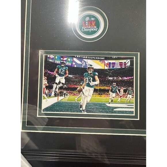 Philadelphia Eagles Super Bowl LIX 59 Commemorative Photo Collage Framed - Picture 6 of 7